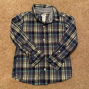 Carter’s Button Down Plaid Shirt